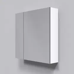 Armoire à Miroir LED Encastrable de 70 cm à 2 Portes avec Etagère...