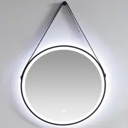 LED-Runden-Make-up-Spiegel Herman 50 cm mit Touch-Switch und Dimmer