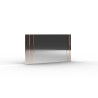 Modern Rectangular Wall Mirror, Large Luxury Decorative Mirror for...