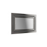 Contemporary Decorative Mirror with Smoked Glass and Layered Frame