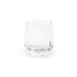 6-teiliges Glas-Set aus transparentem Blaseglas –...
