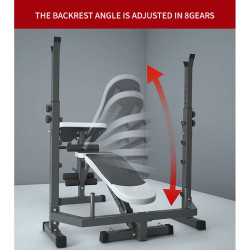 EIGFOH Model 70070-2 Professional Multi-Function Power Rack