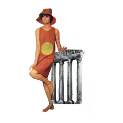 Special Price Art Prints A4 Modern Mid-Century Snake Dress...