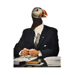 Special Price Modern Animal Collage Print A4 21x29,7cm - Sarcastic...
