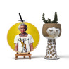 Hand-Crafted Wall Decoration Made of Cotton with Pop Art...