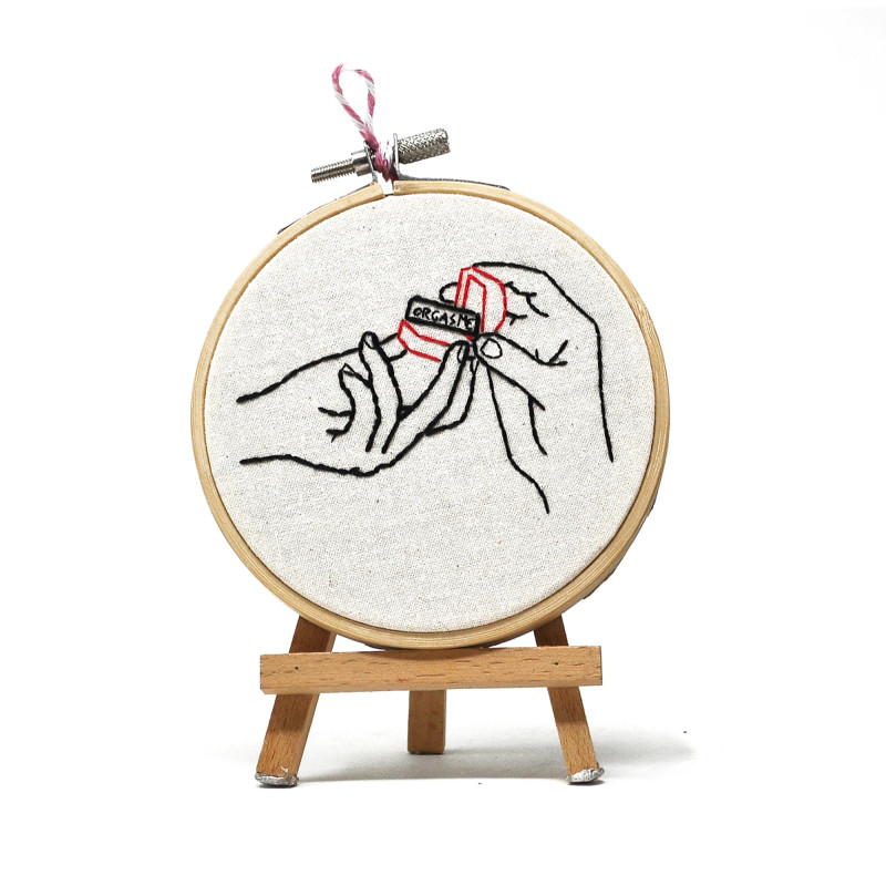 Artistic Cotton Jewelry Box with Paparesta Exclusive Design...