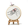 Artistic Cotton Jewelry Box with Paparesta Exclusive Design...