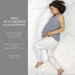 Naf Naf Happy Hippo Infant Support Pillow for Feeding