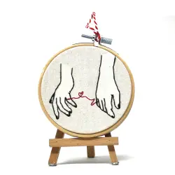 Paparesta Design - Italian Minimalist Wall Art with Cotton Thread...