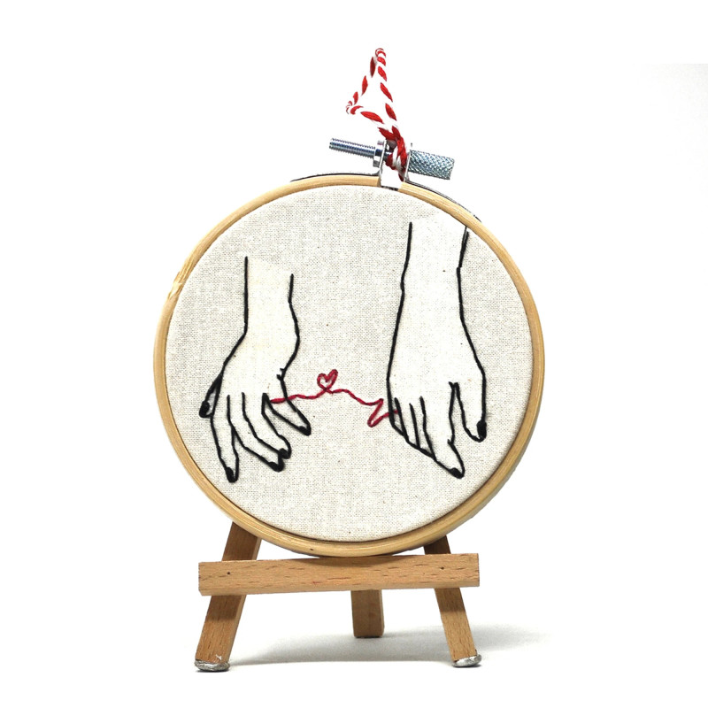 Paparesta Design - Italian Minimalist Wall Art with Cotton Thread...