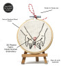 Decorazione da Parete Artigianale in Cotone 'Promessa Sigillata'...