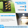 Faro LED de 16000 mAh con Control Remoto, Panel Solar y Batería de...