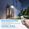 LED Flashlight 16000mAh with Remote Control, Integrated Solar...