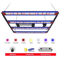 Lampada per Coltivazione LED 240w 320w Spettro Completo LM301H EVO