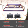 Lampada per Coltivazione LED 240w 320w Spettro Completo LM301H EVO