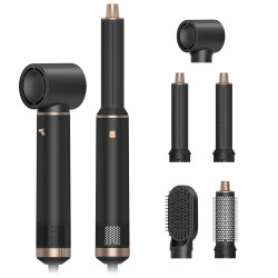 Plancha multifunción Styler 5 en 1, Secador de pelo con aire caliente