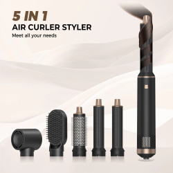 Styler Multifunzione 5 in 1, Spazzola Asciugacapelli ad Aria Calda