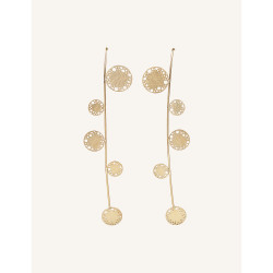 CUCOCUCA YXQ E223 Stainless Steel Minimalist Drop Earrings