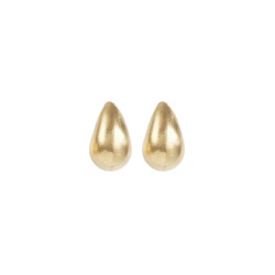CUCOCUCA YXQ E302 Golden Stainless Steel Stud Earrings
