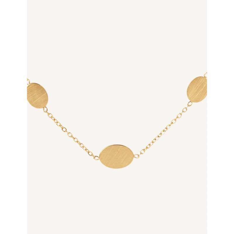 CUCOCUCA YXQ 61 Gold Plated Stainless Steel Necklace