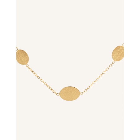 CUCOCUCA YXQ 61 Gold Plated Stainless Steel Necklace