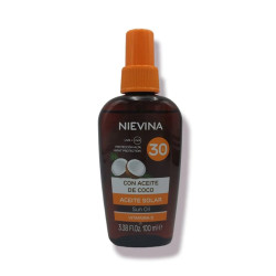Nievina Coconut Oil Sunscreen SPF 30 Tanning Oil