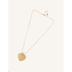 CUCOCUCA YXQ Fine Pendant Necklace Golden Stainless Steel