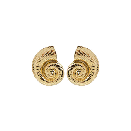 CUCOCUCA YHL E09 Golden Stainless Steel Stud Earrings Set