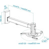 TooQ PJ4015WTN-S High Visibility Projector Mount