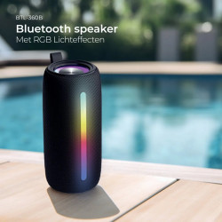 Denver BTL360 Bluetooth Speaker With Light Effects