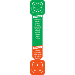 Brennenstuhl Travel Adapter with PD Function and AC Port