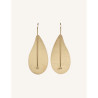 CUCOCUCA YXQ E241 Golden Stainless Steel Minimalist Earrings