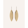 CUCOCUCA YXQ E181 Golden Stainless Steel Minimalist Drop Earrings