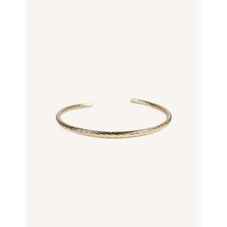 CUCOCUCA YHL 02 Adjustable Golden Stainless Steel Bracelet