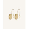 CUCO CUCA YXQ E280 Gold Plated Stainless Steel Stud Earrings