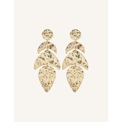 CUCOCUCA YXQ E288 Gold Plated Stainless Steel Stud Earrings