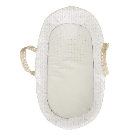 Naf Naf Lulu All-Over Red Nest Removable Mattress Pet Bed