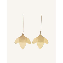 CUCOCUCA YXQ E183 Minimalist Gold Stainless Steel Earrings
