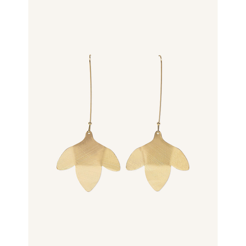 CUCOCUCA YXQ E183 Minimalist Gold Stainless Steel Earrings