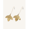 CUCOCUCA YXQ E183 Minimalist Gold Stainless Steel Earrings