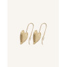 CUCOCUCA YXQ E279 Golden Stainless Steel Stud Earrings
