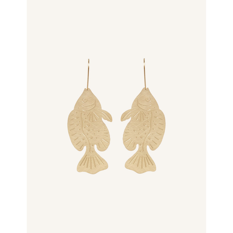 CUCOCUCA YXQ E338 Minimalist Stud Earrings Stainless Steel Gold Finish