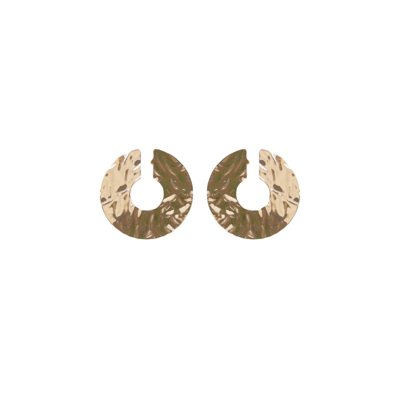 CUCO CUCA YXQ E131 Gold Plated Stainless Steel Stud Earrings