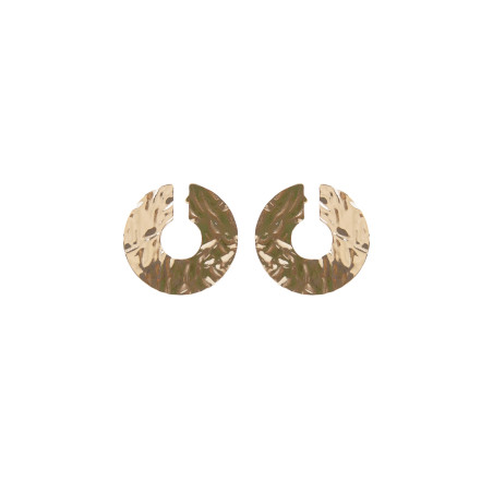 CUCO CUCA YXQ E131 Gold Plated Stainless Steel Stud Earrings
