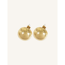 CUCOCUCA YXQ E305 Minimalist Golden Stainless Steel Earrings