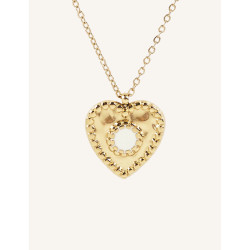 CUCOCUCA YXQ 41 Oil Green Necklace with Enamel & Stainless Steel