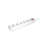 Equip 245552 Power Extension: 6 Outlets, 1.5m Cable, EU Plug