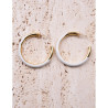 CUCOCUCA YXQ E430 Stainless Steel Enamel Hoop Earrings