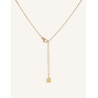 CUCOCUCA YXQ 61 Gold Plated Stainless Steel Necklace