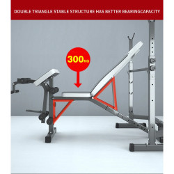 EIGFOH Model 70070-2 Professional Multi-Function Power Rack